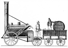 Steam locomotive - Rocket, from Robert Stephenson